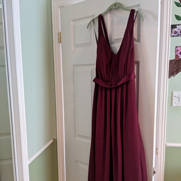 Vera Wang WHITE | Bridesmaids dress, Wine/burgundy colour - Picture 3 of 7